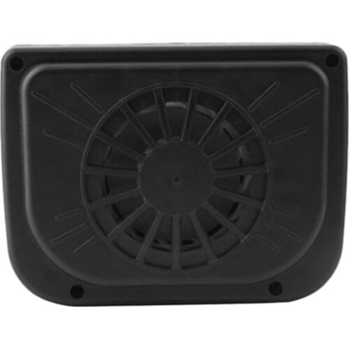Solar Power Car Cooler Fan Vehicle Air Vent Exhaust Fan Cooling System