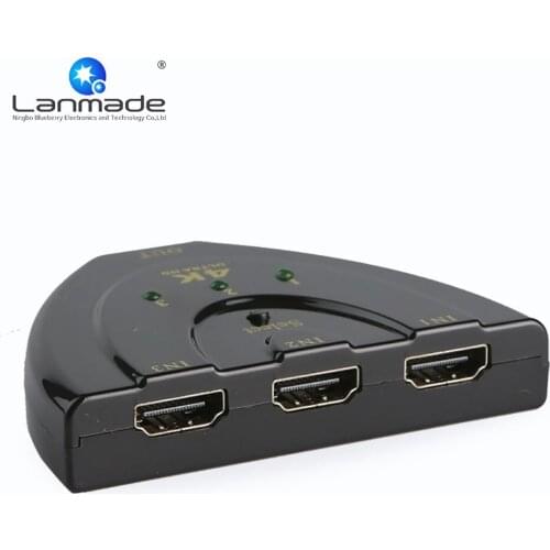 Quick reply 2160P 3 to 1 video switch hd switcher