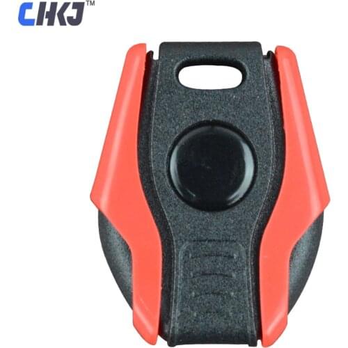 CHKJ 50pcs new model universal transponder key head key case shell for keydiy VVDI blade middle groove blade without blade