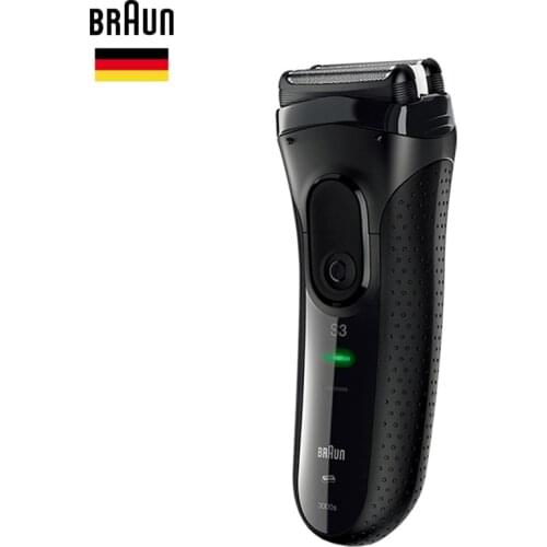 Braun Series 3 Electric Shavers 3020S S3 Shaver Razor Blades Beard Shaving Machine For Men Face Care Long Hair Trimmer 100-240V