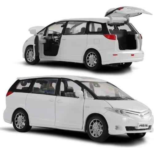 Hot sale High simulation Toyota Previa model 1:32 alloy pull back car toy,diecast metal model vehicle,wholesale