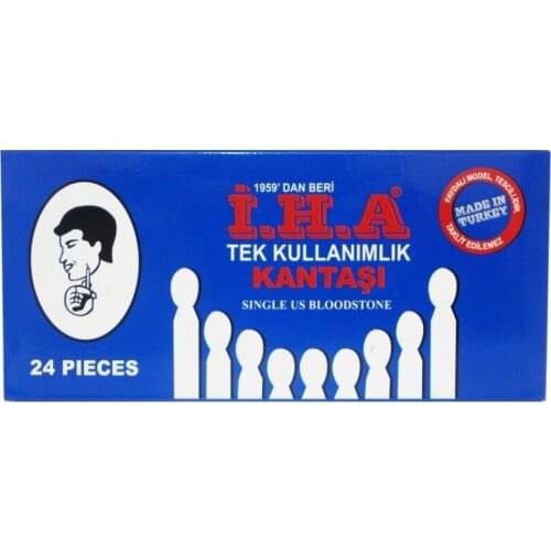 IHA Single Use After Shave Cut Blood Stopper Alum Stick 24 Small Pack/480 Stick FREE SHİPPİNG