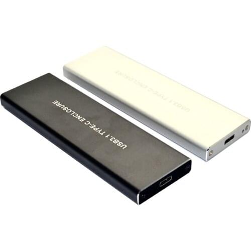 PCI Express M.2 SSD HDD Enclosure M key NVME USB3.1 Type-c to PCI-e 3.0 4x NGFF 2280 External Mobile Box for Intel 600P 970 EVO