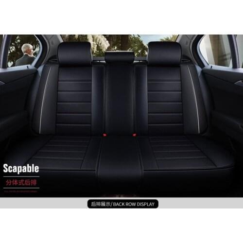 Leather car seat cover for Ford Kuga EDGE Explorer Mustang Ranger focus Mondeo Everest Automobiles Seat Covers