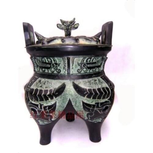 China of art collection bronze carving Incense burner