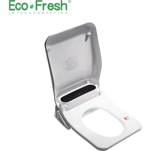 Ecofresh Square Smart toilet seat toilet seat bidet Electric Bidet cover heat seat led light Intelligent toilet cover auto