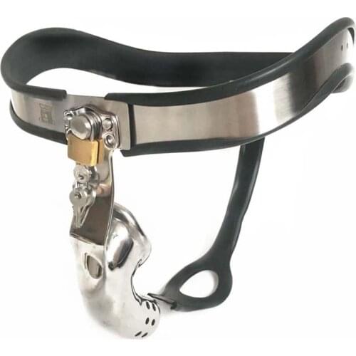 Metal Penis Sleeve Cock Cage Male Chastity Belt Anal Plug Underwear Sex Toys For Men BDSM Bondage Cbt Chastity Lock Device Pants