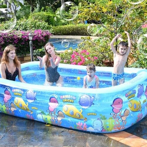 Inflatable Swimming Pool Adults Kids Pool Bathing Tub Outdoor Swimming Pool New