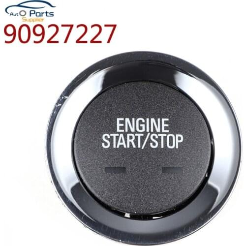 New 90927227 Engine Start/Stop Ignition Switch w/Chrome Trim OEM For Buick Willan 2016-2019