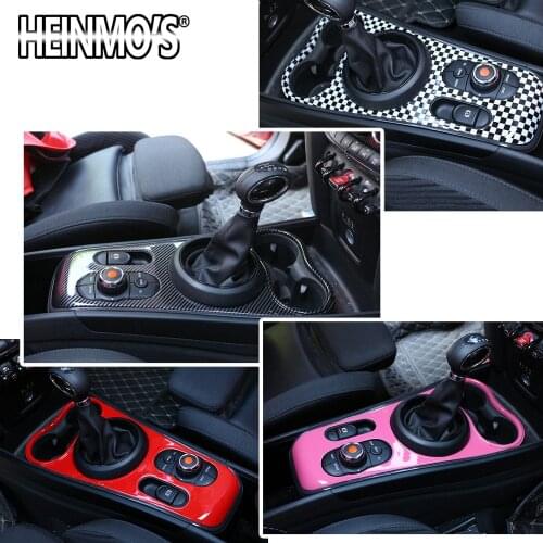 Car Shift Panel Anti-scratched Cover For MINI Countryman F60 Protection Sticker Decals For MINI Cooper F60 Styling Accessories