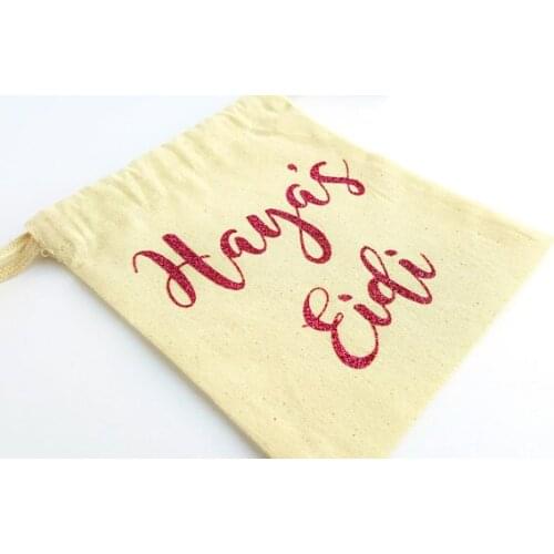 Personalize name Eid Mubarak Ramadan Islamic treats wedding favor bags Bachelorette Hangover recovery Survival Kit Candy pouches