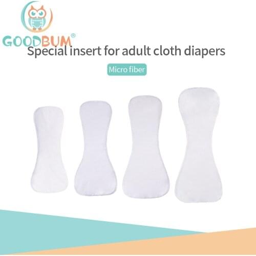Goodbum The Elderly Insert Adult Cloth Diaper Incontinence Nursing Breathable Leak Proof Super Absorbent Comfortable Adult Inset