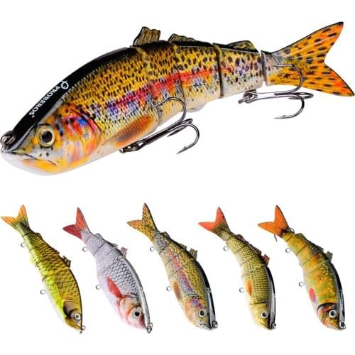 1PC Multi Jointed Hard Large Size Bait 26cm/177g Swimbait Fishing Wobblers Artificial 7 Segments Fishing Lure Tackle Pesca