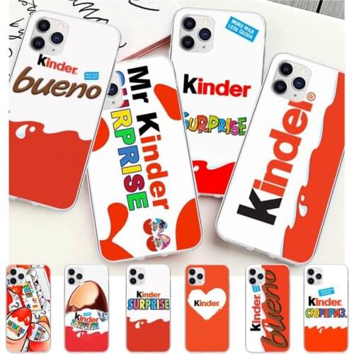 Trolly Egg KINDER JOY Surprise Transparent Mobile Phone Cover Case For Samsung Galaxy A51 A71 S20 S10e S8 S7 S9 S10 Plus