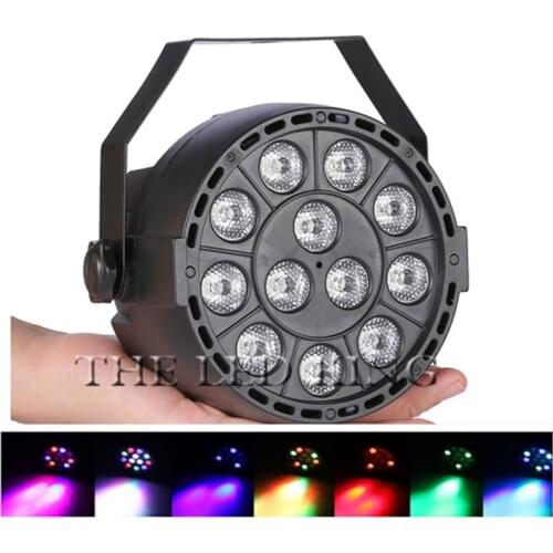 4PCS Par Light 12 LED RGBW 36W Stage Lighting effect DMX 512 Club Disco Party Ballroom KTV Bar Wedding DJ Projector Spotlight