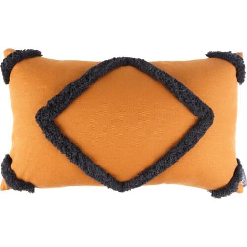 BOHO CHIC KIRLENT KAHVE 34X55CM Kırlent Kılıfı minder örtüsü yastık kılıfı yastıklar dekoratif