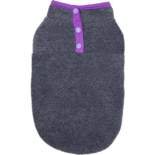 Warm Sweater Dog Clothes Winter Pet Clothing Fleece Puppy Cat Dog Jacket Coat Christmas Costume Small Medium Dogs Vest Shirt pug