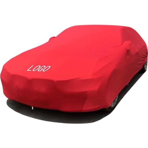 Universal Stretch Car Cover Sunscreen Windproof Dustproof Scratch-proof UV-proof Customized Logo Car Cover for Honda Benz BMW