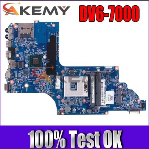 High quality For HP DV6 DV6-7000 DV6-7300 Series Laptop Motherboard 682177-501 682177-001 HM77 MB 100% Tested Fast Ship
