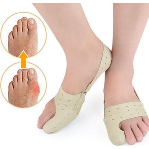 1PC Toe Separator Hallux Valgus Bunion Corrector Orthotics Feet Bone Thumb Adjuster Correction Pedicure Sock Straightener 40