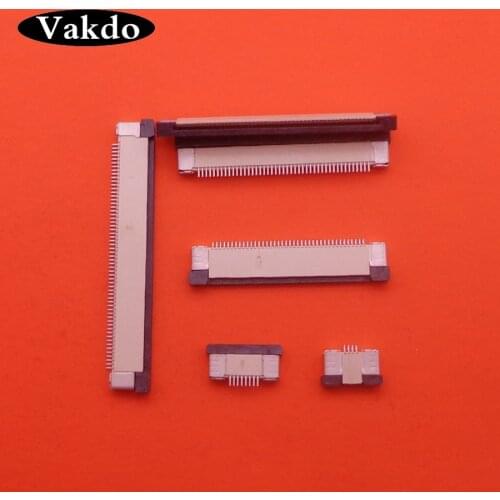 10PCS FPC Connector socket FFC 0.5MM Drawer Top Contact Type 30P 32P 34P 36P 40P 45P 50P 54P 60P