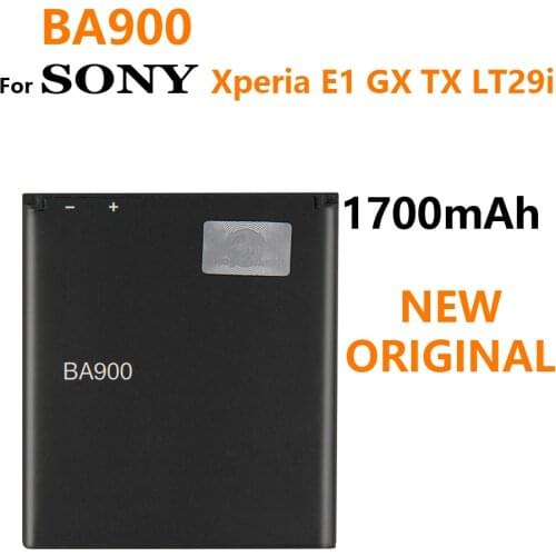 100 genuine Original Battery For SONY Xperia E1 GX TX LT29i SO-04D S36H ST26I C1904 C2105 BA900 1700mAh+tracking number