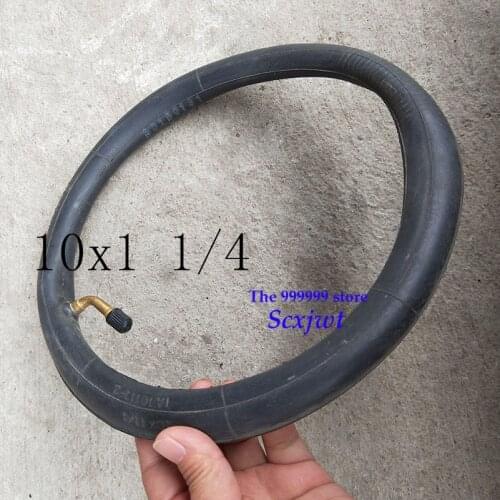 10X1 1/4 Inner Tube Bent Valve fits E-scooter,gas scooter , ATV Pocket etc use this size tyre