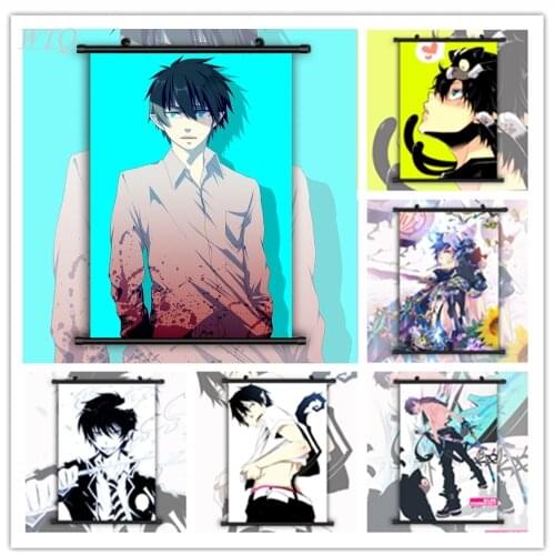 Anime Posters Blue Exorcist Okumura Rin Anime Manga HD Print Wall Poster Canvas Painting Wall Decor Wall Art Picture Home Decor