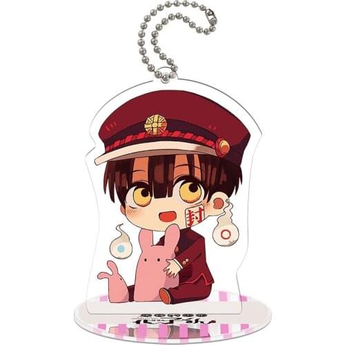 Anime Toilet-Bound Hanako-kun Acrylic Doll Keychain Nene Hanako Kun Model Doll Pendant Action Figure Toy Keyring Pendant 9cm