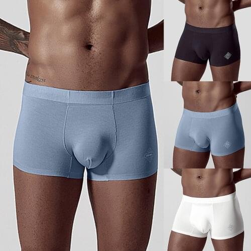 2021 Men Boxer Shorts Men Underwear Male Mens Underwear Boxers Homme Modal Cotton Boxer Shorts Panties Underpants Man
