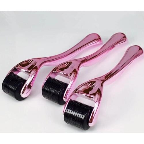 0.2/0.25/0.3mm rose gold dermaroller DRS 540 Micro Needles Derma Roller Titanium Mezoroller Microneedle DR Pen Machine