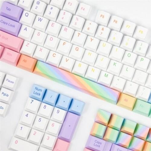 Keycap PBT Five-sided Sublimation Key Mechanical Keyboard with Cherry Kaihua G-axis High Special Customization Keycaps