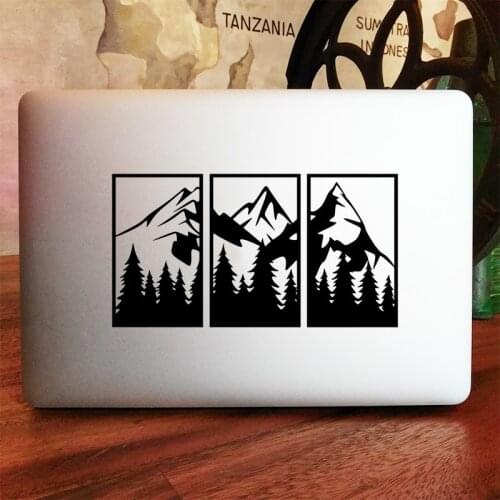 Forest Mountain Apls Laptop Decal Sticker for Macbook Pro 16" Air Retina 11 12 13 15 inch Mac Book Skin 14" HP Notebook Sticker