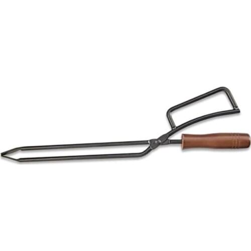 Charcoal Fire Shears Barbecues Tool Charcoal Tongs For Outdoor BBQ Tongs Clip Camping Cooking Tool Shelf Firewood Shears Outdoor