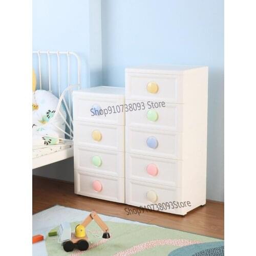 Bedside Slot Storage Cabinet 30cm Drawer Type Plastic Kitchen Toilet Slot Shelf Narrow Cabinet Storage Cabinet