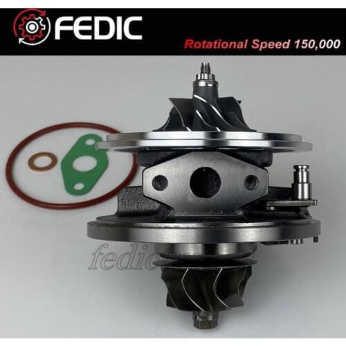 Turbo cartridge GT1749V CHRA 717858 Turbo charger for Audi A4 A6 Skoda Superb I VW Passat B5 B6 1.9TDI 2.0TDI 96Kw 100Kw AFV AWX