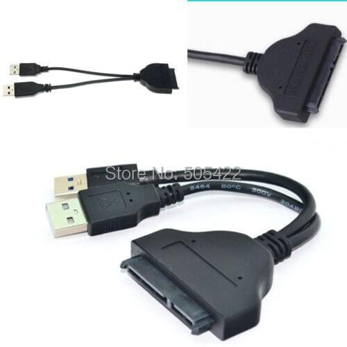 USB3.0 to 2.5inch HDD SATA Hard Drive Cable Adapter for SATA3.0 SSD&HDD