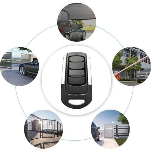 433MHz Remote Control 4 Channel Garage Gate Door Opener Remote Control 433.92 MHz Duplicator Clone Cloning Code Key Fob