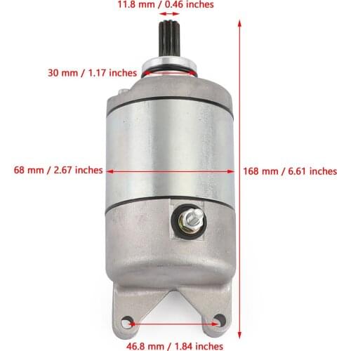 Artudatech New Starter Fit for Honda CBR 400 NC23 1987-1989 CB1 CB 400 F 1989-1991 CB 400 SF 1992-1998 31200-KAF-000 Motor Parts