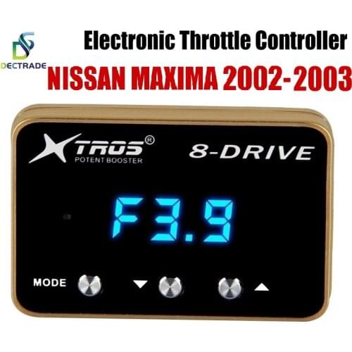 Dectrade Car Electronic Throttle Controller Racing Accelerator Potent Booster For Nissan Maxima 2002-2003 Tuning Parts 8 Drive