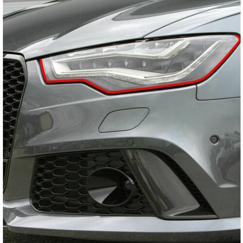 Devil Eye Style Headlights Foil Stripe COLOR CHOICE 10 colors 3 strips 8mm wide 80cm length