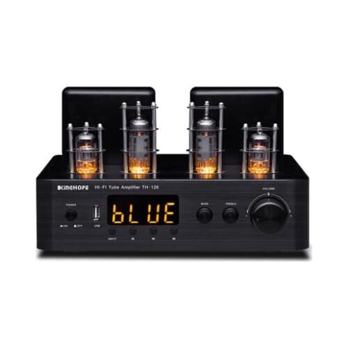 KINGHOPE TH-126 fever double fire cow high power tube hifi tube amplifier Bluetooth amplifier home