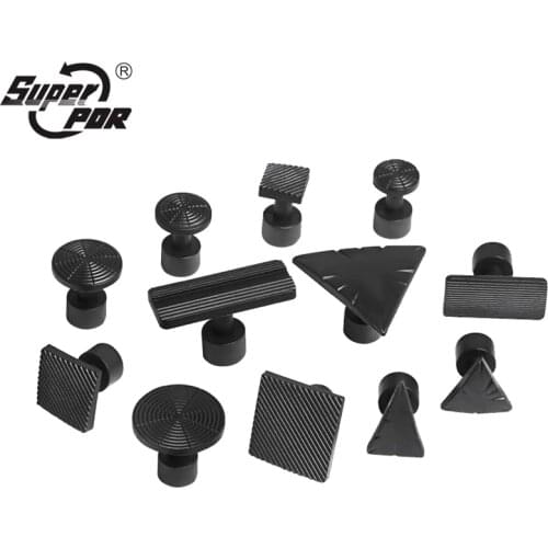 PDR Tool Glue Gaskets Car Paintless Dent Repair Tools Glue Tabs Fungus Suction Cup Tabs For Auto Body Puller Auxiliary tools