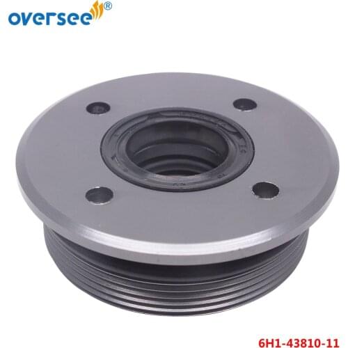 6H1-43810 Cap with Seals For Yamaha Outboard Motor Tilt Trim 2T 4T 60 70 75 85 90HP 6H1-43810-11