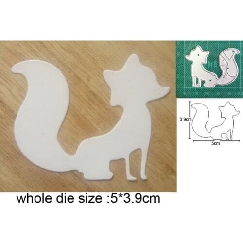 Craft dies metal cutting dies cut die mold Animals Cat Fox Scrapbooking dies paper craft knife mould blade punch stencils dies