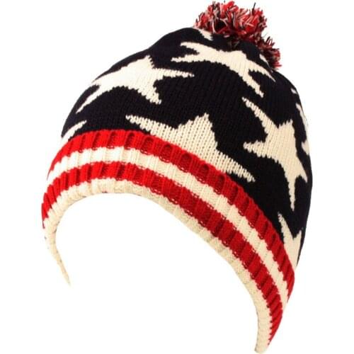 TEQING Fashion winter knit beanie men hat womens hats snow caps knit hat skull chunky baggy warm skullies touca gorro H-61