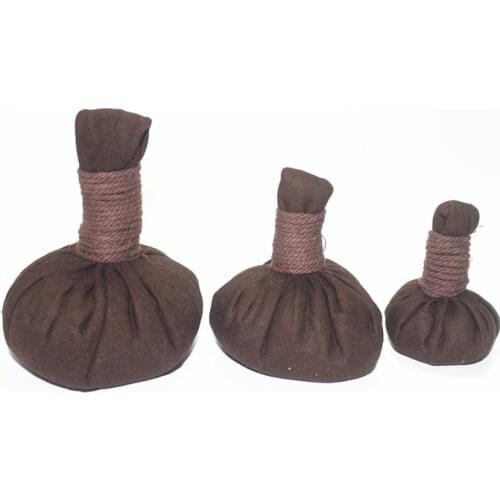 SPA physiotherapy package hot non-salt hot compress pack small particles energy stone hot stone Thai style health ball back body