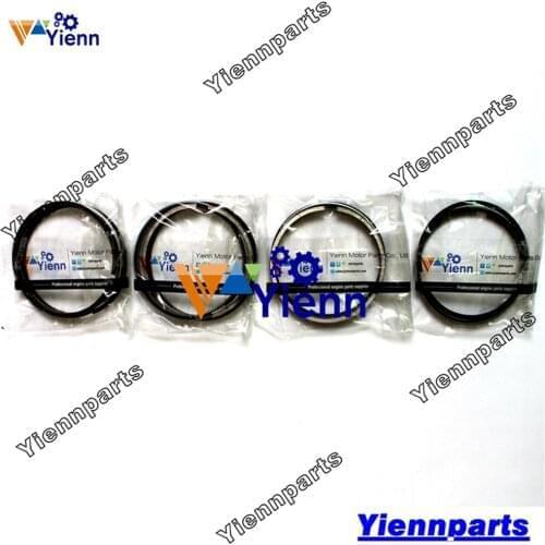 S4D98E-2 S4D98E-3ZNSA 4TNV98T-ZN3SA Piston Ring Set For Komatsu SK1020-6N CK30-2N Loader Engine Repair Parts