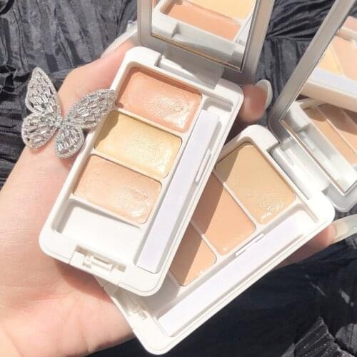 5 Colors Oil-control Smoothing Highest Coverage Concealer Make Up Concealer Cream Palette Full Coverage Lightweight Water-proof