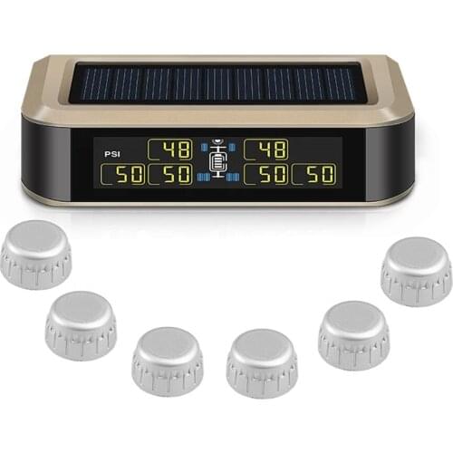 Popular Care Solar Power TPMS External Sensor Tyre Pressure For Car Tire Pressure Monitoring System External Solar Tpms
